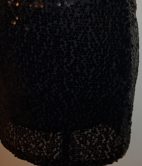 Poof couture sequin mini skirt - Picture 2 of 4